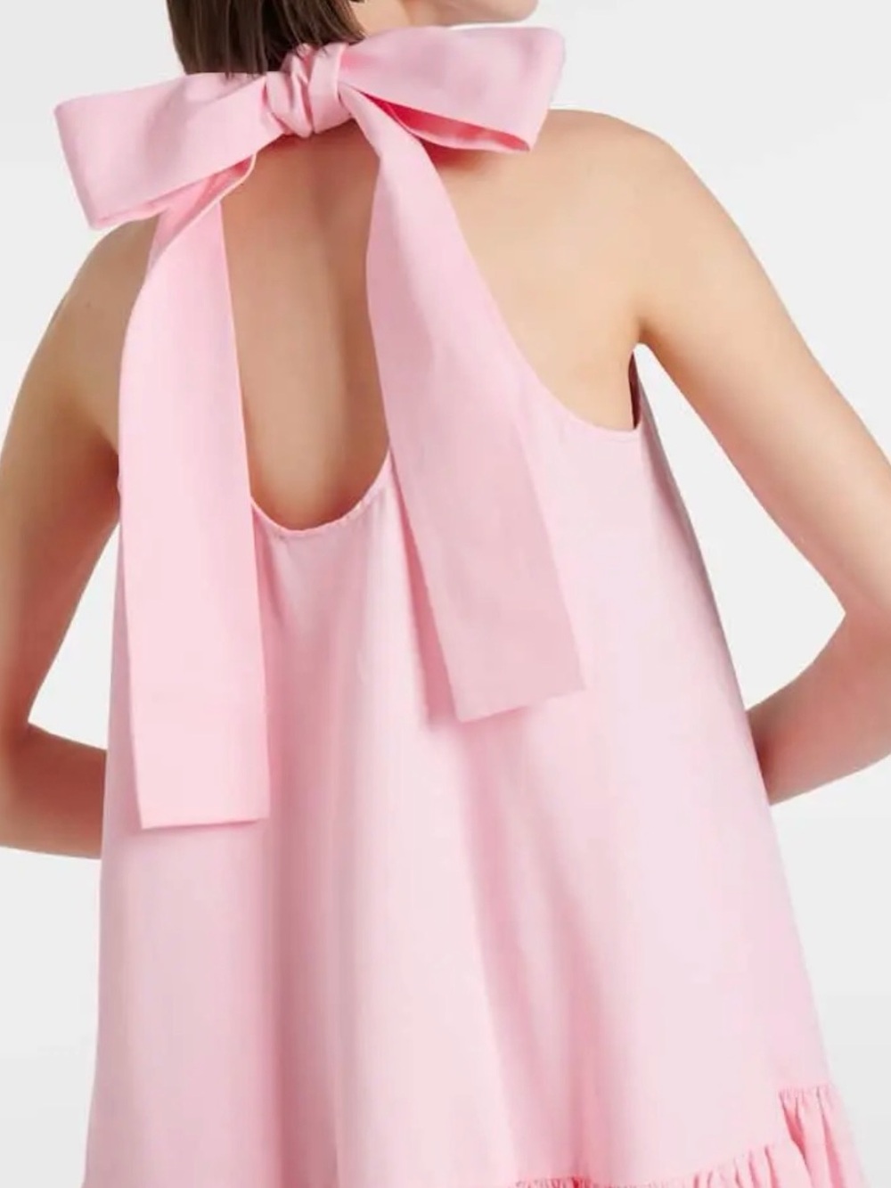 STAUD women’s Pink Halter Maxi Dress - Picture 5 of 11